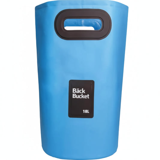 Hopvikbar hink blå 15l
