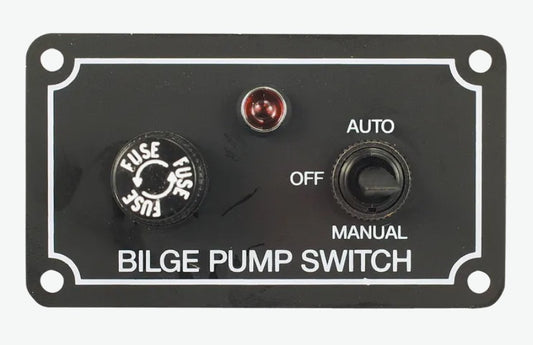 Strömbrytarpanel länspump