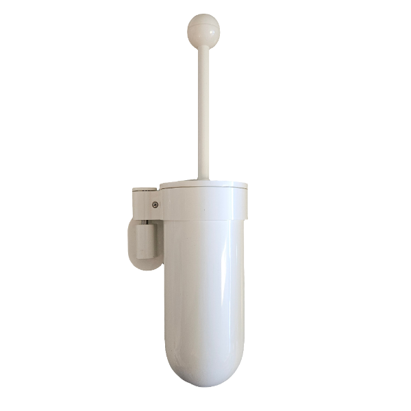 Toalettborste vägghängd