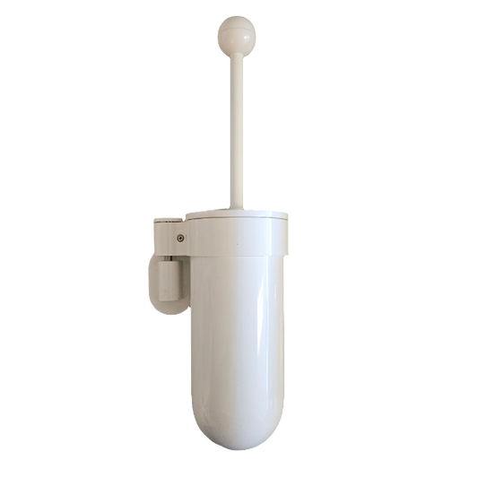 Toalettborste vägghängd