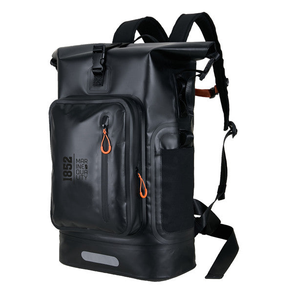 1852 Svart vattentät ryggsäck, 30L