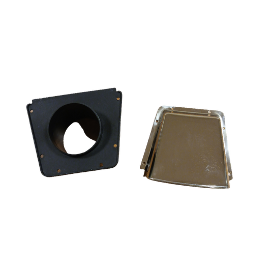 Ventilatorkåpa rostfri med stos