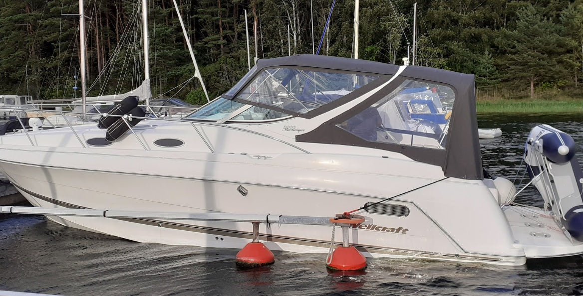 Båtkapell-akterkapell till Wellcraft 3000 martinique