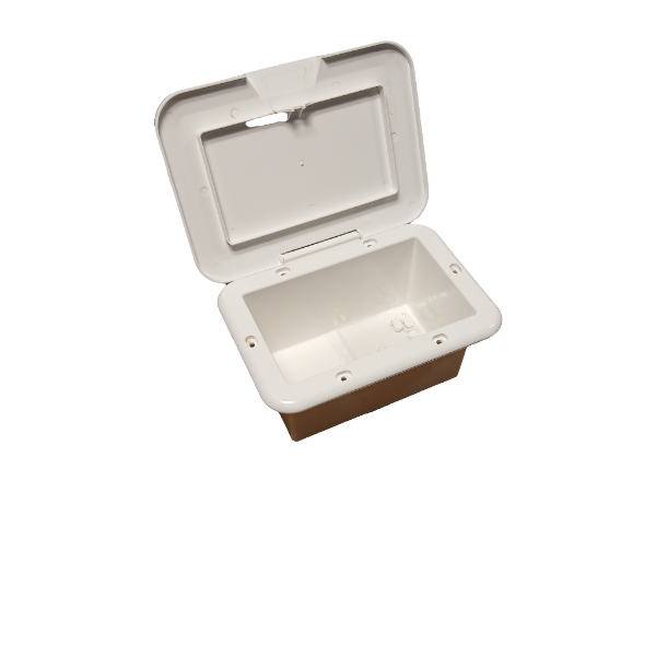 inbyggnadsbox med lucka 245x175mm