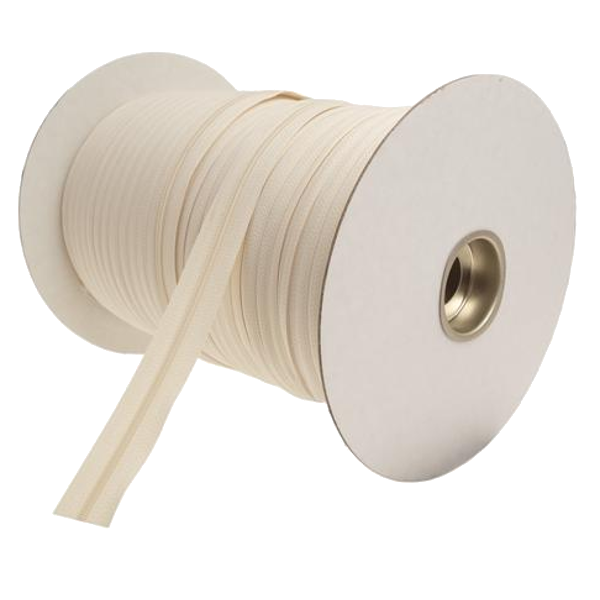 rulle med off white dragkedja