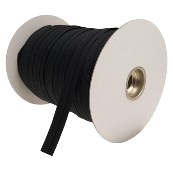 rulle med svart dragkedja