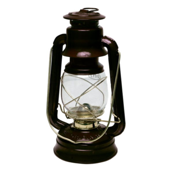 Dietz stormlykta i svart