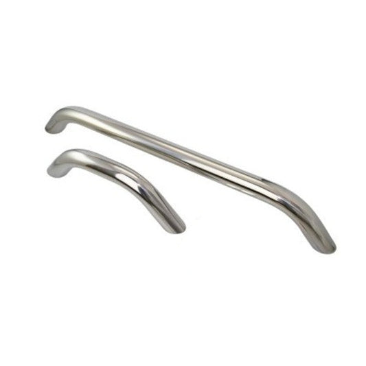 2 rostfria grabbräcken