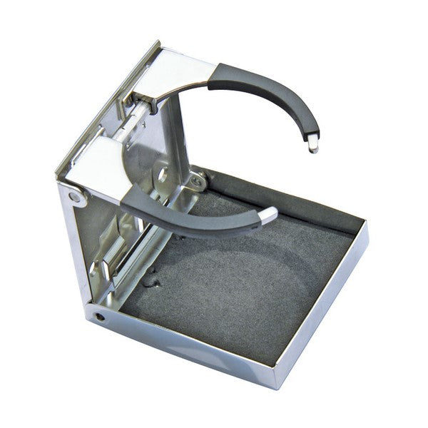 Hopfällbar mugghållare i rostfri stål