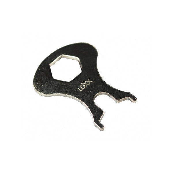 En nyckel/verktyg till LOXX fästen.
