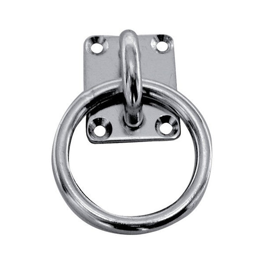 Däcksplatta med ring