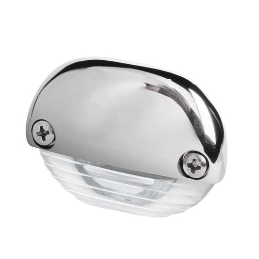 Hella easy fit LED-lampa IP67 RF 12 V/24 V - vitt ljus rostfri kåpa