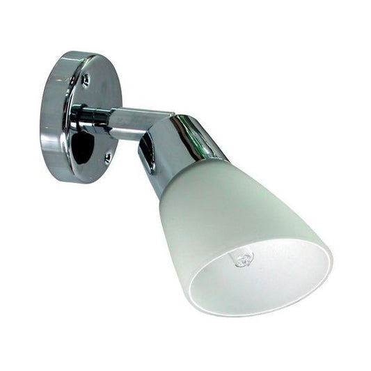 Kojlampa kromad med opalskärm 3 W LED