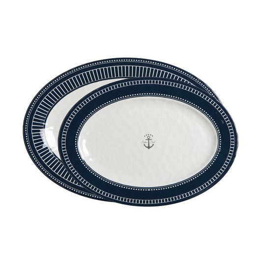 Ovalt serveringsfat 2 st