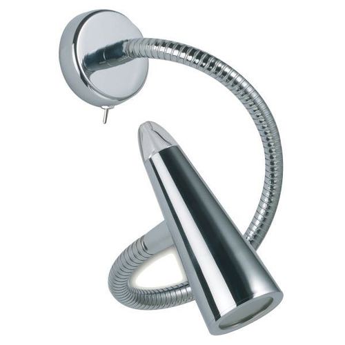 Sjökortslampa kromad