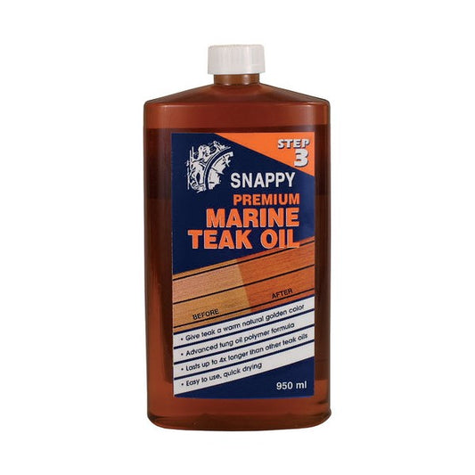 Snappy premium teak oil
